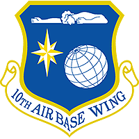 image of the 10th Air Base Wing shield