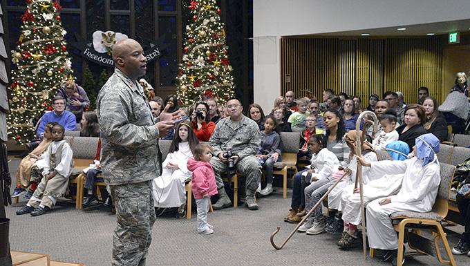 Christmas tree lighting