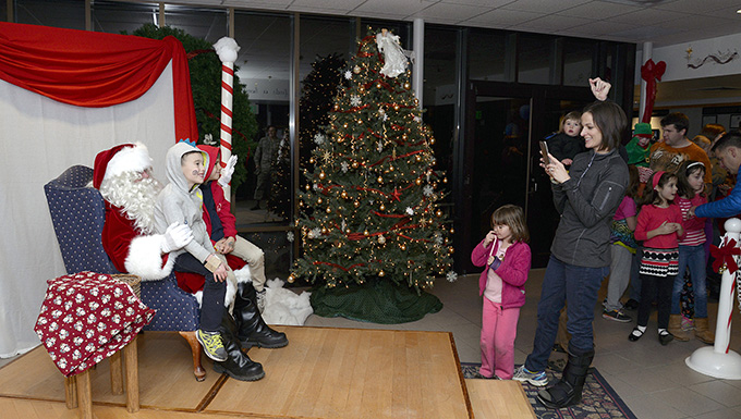 Santa and Children Photos