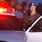 Gate guard at the U.S. Air Force Academy.