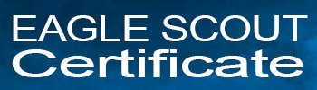 Eagle Scout Certificate Link